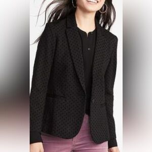 Studio I Black Textured Women's Blazer